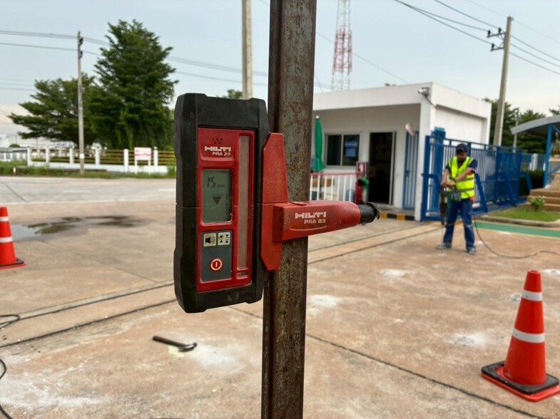 Completed pavement strengthening